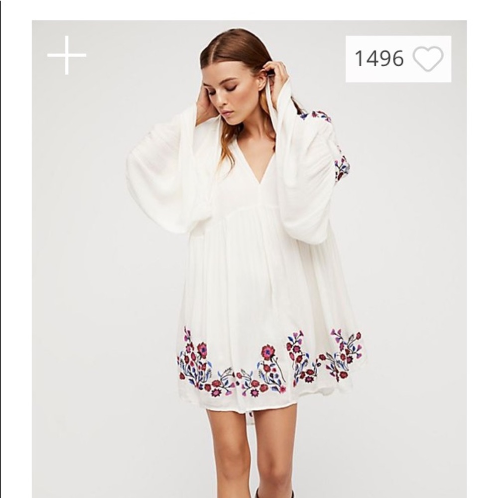 EUC Free People Te Amo mini dress